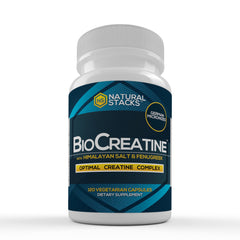 BioCreatine with fenugreek extract and pink himalayan salt