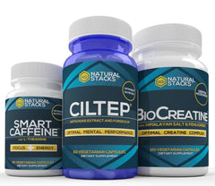 Optimal Mental Performance Stack (Smart Caffeine, CILTEP, BioCreatine)