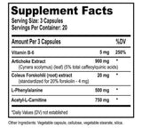 CILTEP Nootropic Stack Supplement Facts